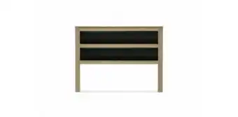 Kingsley headboard, brown