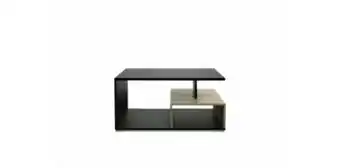 Mason coffee table two tone black