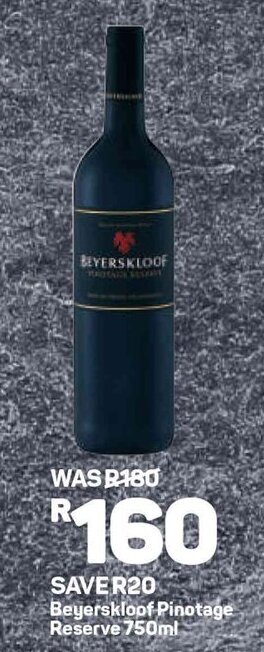 Pick n Pay Beyerskloof Pinotage Reserve 750ml offer