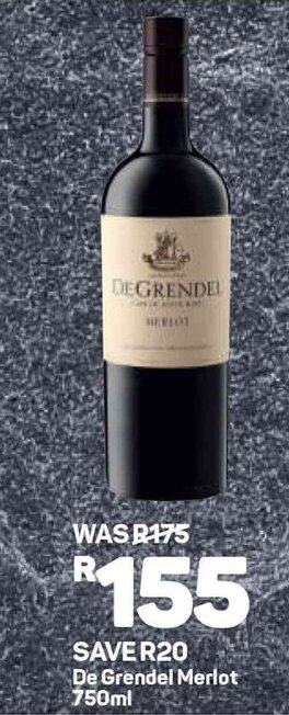 De Grandel Merlot 750ml