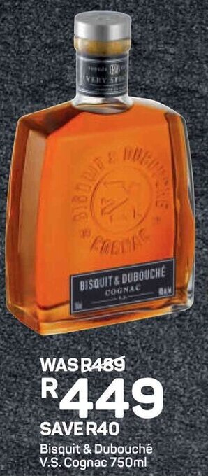 Pick n Pay Bisquit & Dubouché V.S. Cognac 750ml offer