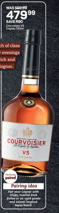 Pick n Pay Courvoisier VS Cognac 750ml offer