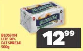 Usave Blossom Lite 50% Fat Spread 500g offer