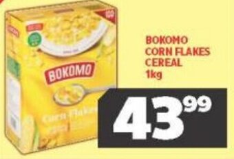 Usave Bokomo Corn Flakes Cereal 1kg offer