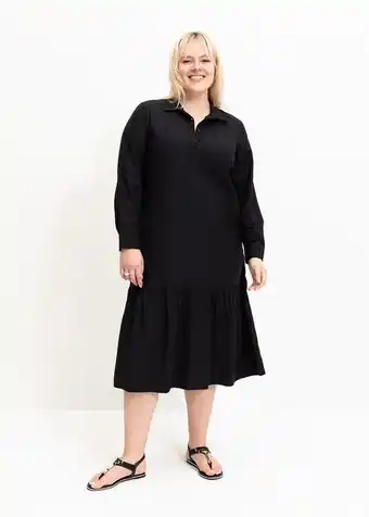 Woolworths Tiered hem maxi shirt dress offer