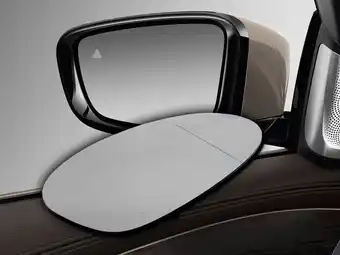 Replacement mirror glass for audi a3/a4/a6 (rhs drivers)