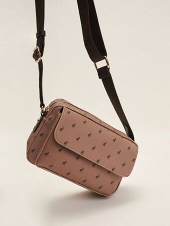 Signature camera bag with front pocket