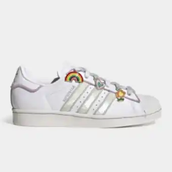 Sportscene Adidas originals women's charms superstar white sneaker offer