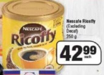 Spar Nescafé Ricoffy 250g offer
