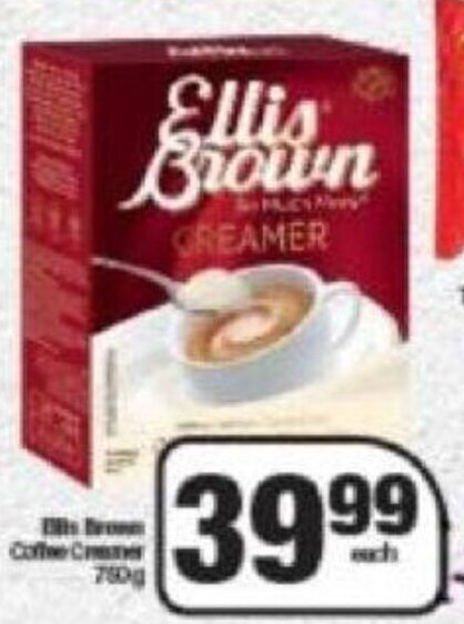 Spar Ellis Brown Creamer 750g offer