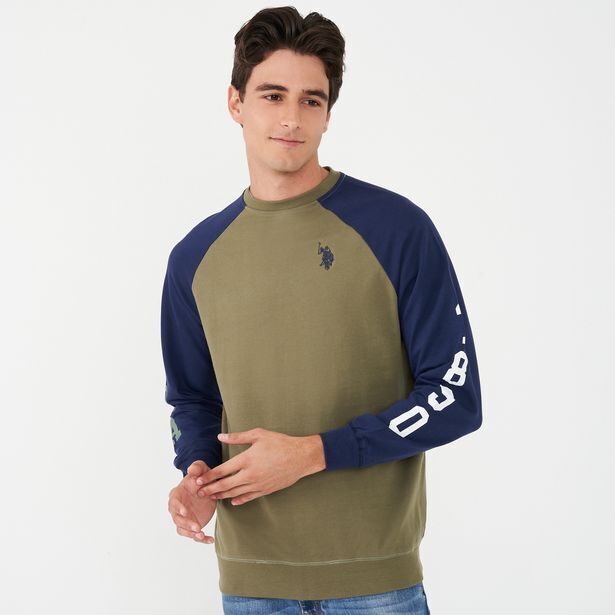 OneDayOnly Men's crew neck sweatshirt offer