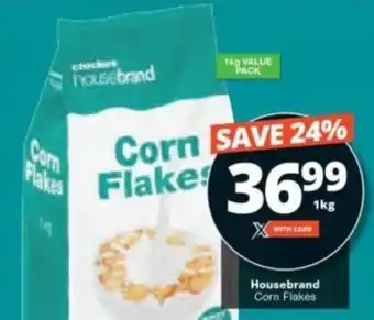 Checkers Housebrand Corn Flakes 1kg offer