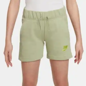 Sportscene Nike big kids' girls french terry olive shorts offer