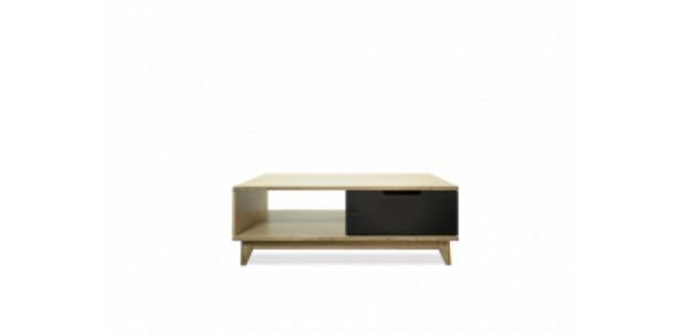 Rochester Titus coffee table alabaster & black offer