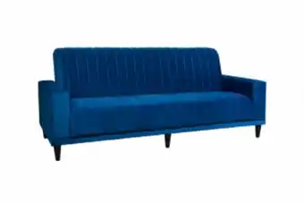 Dial a Bed Retro sleeper couch - royal blue offer