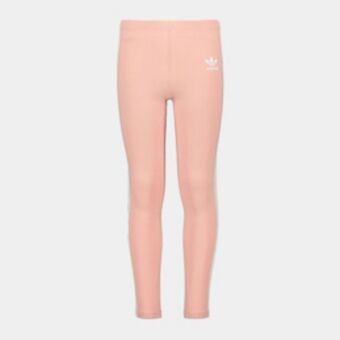 Sportscene Adidas originals youth 3 stripe mauve leggings offer