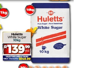 Take 'n Pay Hullets White Sugar 10kg offer