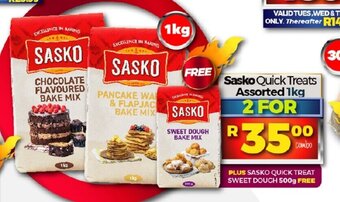 Take 'n Pay Sasko Quick Treats ASsorted 1kg offer