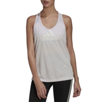 Totalsports Women's adidas designed 2 move light pink training tank offer