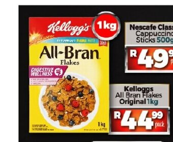 Take 'n Pay Kellogg's All Bran Flakes Original 1kg offer