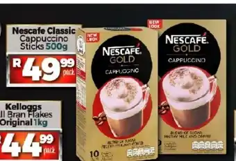 Take 'n Pay Nescafé Classic Cappuccino Sticks 500g offer