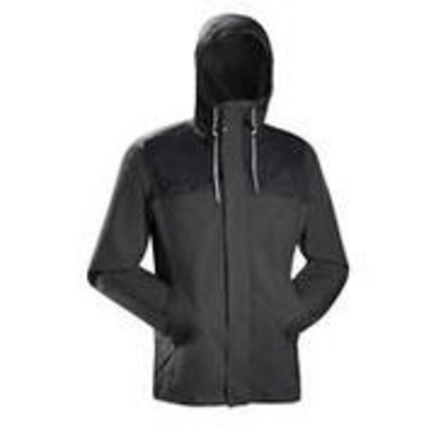 Decathlon Men's 3-in-1 travel trekking jacket - travel 100 - grey offer