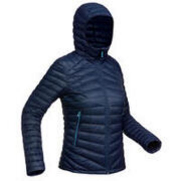 Decathlon Women’s mountain trekking down jacket with hood - mt100 -5°c offer
