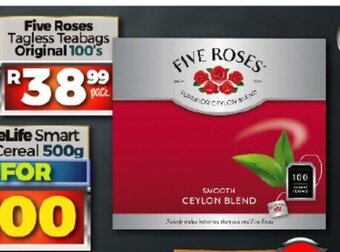 Take 'n Pay Five Roses Tagless Teabags Original 100's offer