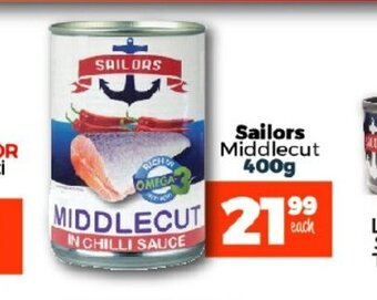 Take 'n Pay Sailors Middlecut 400g offer