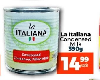 Take 'n Pay La Italiana Condensed Milk 390g offer