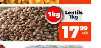 Take 'n Pay Lentils 1kg offer