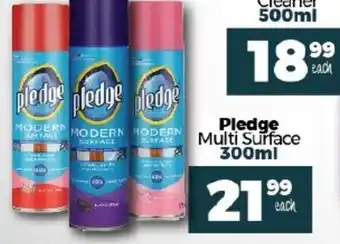 Take 'n Pay Pledge Multi Surface 300ml offer