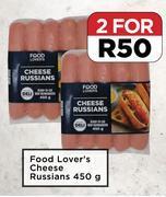 Food Lover's Market Food lover's cheese russians-for 2 x 450g offer