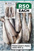 Food lover's baby hake-800g each