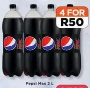 Food Lover's Market Pepsi max-for 4 x 2l offer