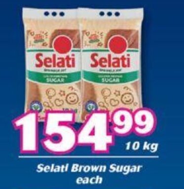 Cambridge Food Selati Brown Sugar 10kg offer