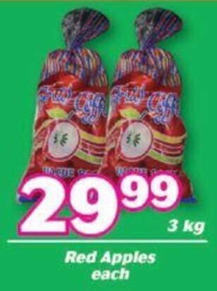 Cambridge Food Red Apples 3kg offer