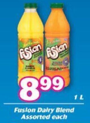 Fusion Dairy Blend Assorted 1L
