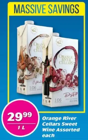 Orange River Cellars Sweet Wine Assorted 1L