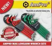 Ampro Mag Longarm Wrench Sets (9 Piece Set Tamper Proof) T22985