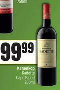 Spar Kanonkop Kadette Cape Blend-750ml offer