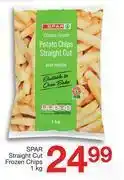 Spar Spar Straight Cut Frozen Chips-1kg offer
