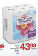 Spar Spar Mini Toilet Tissue Rolls 1 Ply-18's Per Pack offer