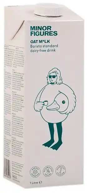 Minor figures barista oat milk