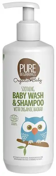 Faithful to Nature Pure beginnings soothing baby wash & sham... offer