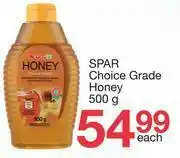 Spar Spar Choice Grade Honey-500g offer
