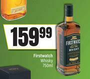 Spar Firstwatch Whisky-750ml offer
