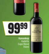 Kanonkop Kadette Cape Blend-750ml