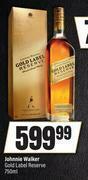 Spar Johnnie Walker Gold Label Reserve-750ml offer