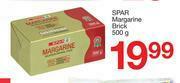 Spar Spar Margarine Brick-500g offer